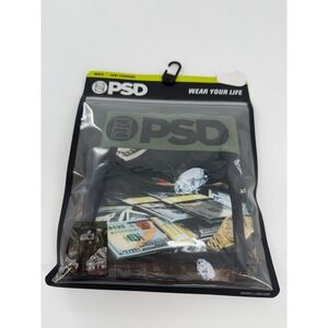 PSD Men's Catch A Bag Boxer Briefs Size Small S NIB Core Standard